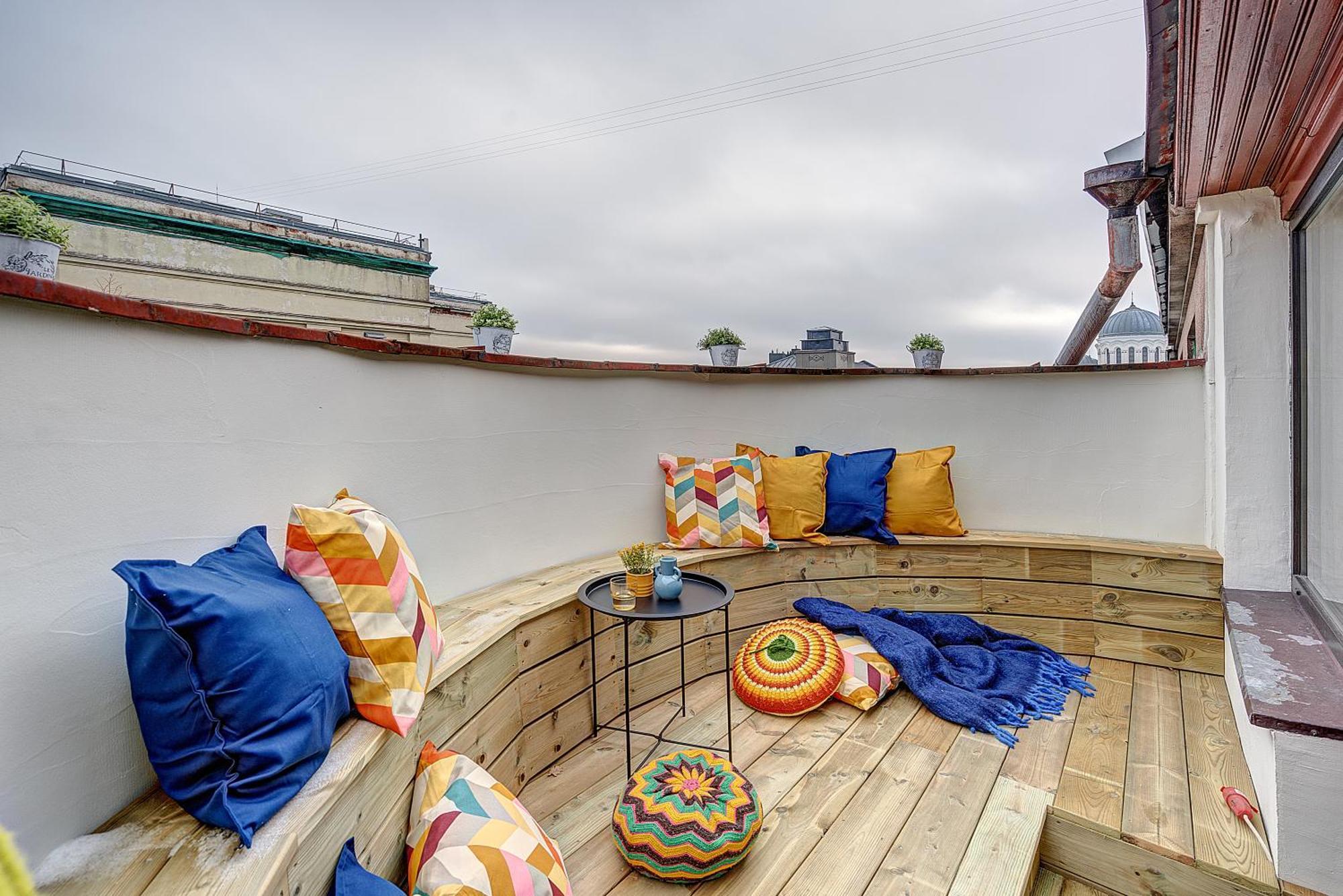 Funky Penthouse City Center Kaunas Habitación foto